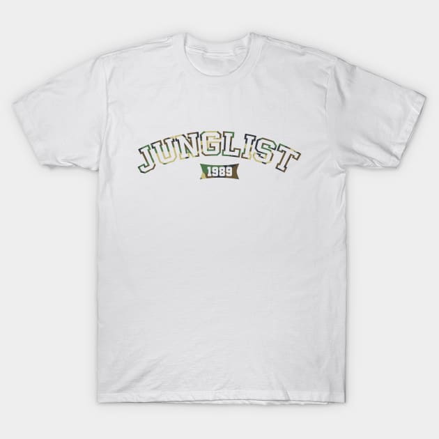 Junglist T-Shirt by Drum And Bass Merch